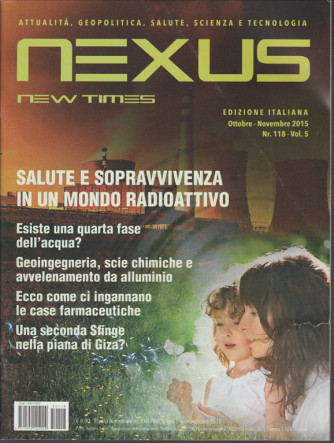 Nexus Magazine new times - ed.Italiana Ottobre /Novembre 2015 n. 118