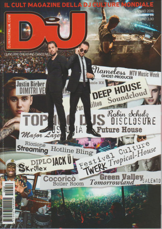 DJ Magazine Italia - mensile n. 56 Dic.2015/Gen.2016