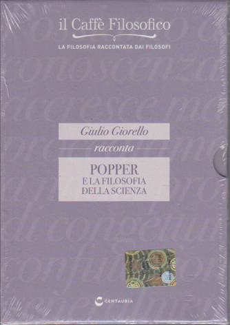 DVD il caffè filosofico vol. 17 Giulio Giorello racconta Popper