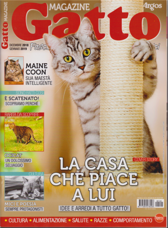 Gatto Magazine - n. 120 - dicembre - gennaio 2019 - mensile