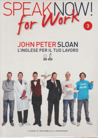 Corso di Inglese DVD+libro SPEAK NOW FOR WORK 3° vol.-by Repub./l'Espresso