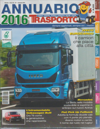 Trasporto Commerciale ANNUARIO 2016 - Gennaio 2016
