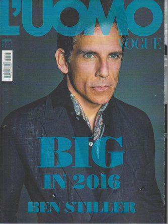 L'uomo Vogue - mensuile n. 467 gennaio 2016