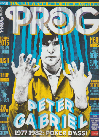 PROG MUSIC speciale n.4 di  Classic Rock Lifestyle "Peter Gabriel"