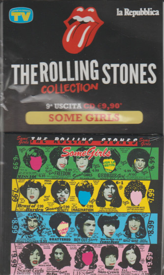 CD The Rolling Stones n. 9 "Some Girls" by Sorrisi e Canzoni TV