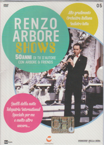 DVD Renzo Arbore Shows vol.5 by Corriere della Sera