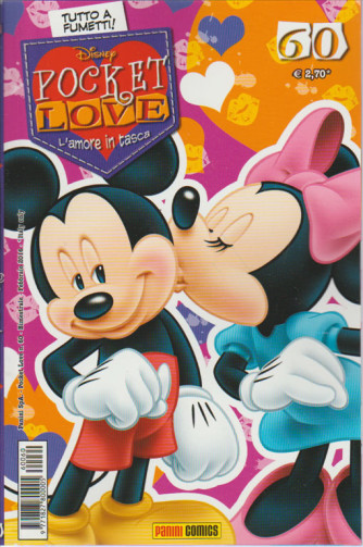 Pocket Love Disney n.  60 Febbraio 2016 - Panini Comics
