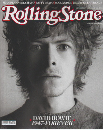 Rolling Stone -mensile n. 2 Febbraio 2016 "DAVID BOWIE- 1947 forever"