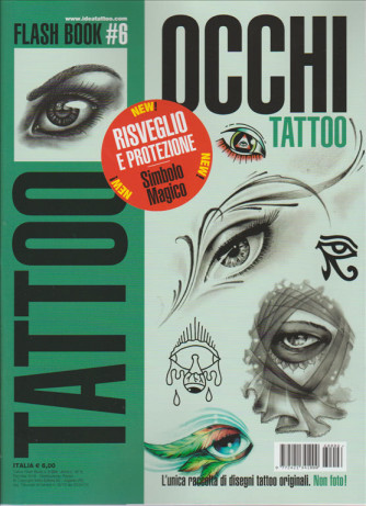 TATTOO BOOK #6  "Occhi tattoo"