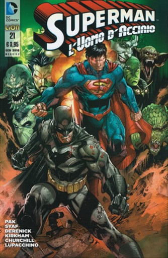 Superman L’Uomo D’Acciaio 21 - DC Comics Lion
