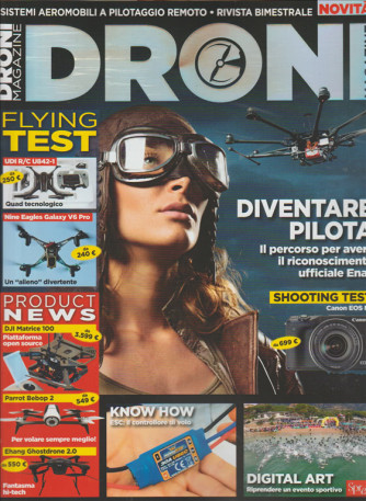 Droni Magazine - rivista bimestrale n.5 Febbraio 2016