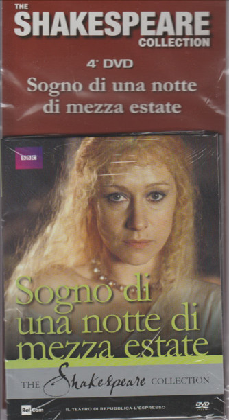 THE SHAKESPEARE COLLECTION 4° DVD SOGNO DI UNA NOTTE DI MEZZA ESTATE