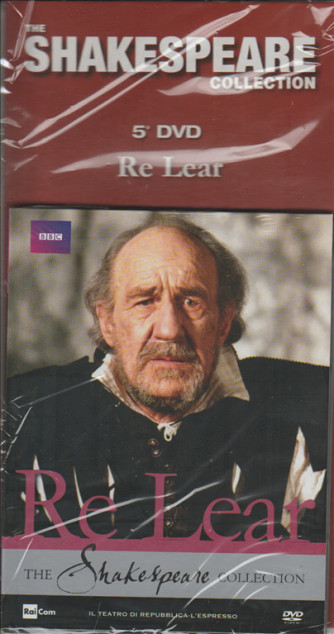 DVD RE LEAR  con M.Hrdern e J.Bird -The Shakespeare Collection 5° uscita