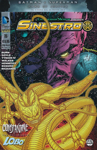 Lanterna Verde Presenta: Sinestro 15 - DC Comics lion