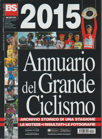 ANNUARIO DEL GRANDE CICLISMO 2015 - by BS Bicisport