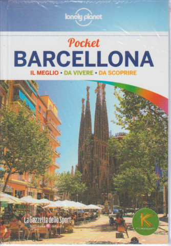 Guida Lonely Planet pocket - Barcellona by Gazzetta dello Sport