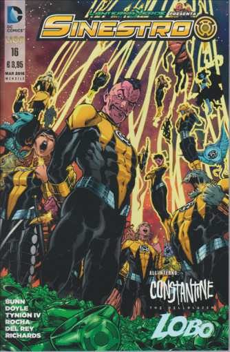 Lanterna Verde Presenta: Sinestro 16 Sinestro/Hellblazer 03 - DC Comics Lion