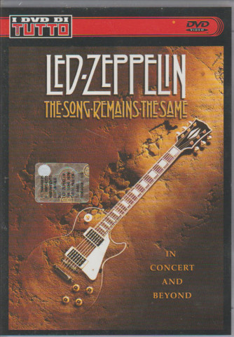 DVD LED ZEPPELIN in concert and Beyond The song remains the same 