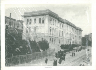 Poster ANCONA cm. 39,5 x 29,5 Ospedale Umberto I