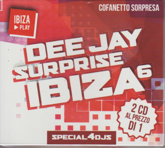 DEE JAY SURPRISE IBIZA   6.  2 CD. COFANETTO SORPRESA. N. 2 . 2016.