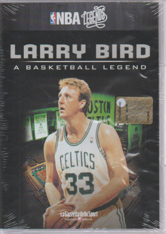 NBA LEGENDS. N.8. LARRY BIRD. A BASKETBALL LEGEND.