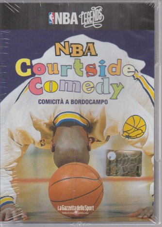 NBA LEGENDS. N. 15. NBA COURTSIDE COMEDY. COMICITA' A BORDOCAMPO.