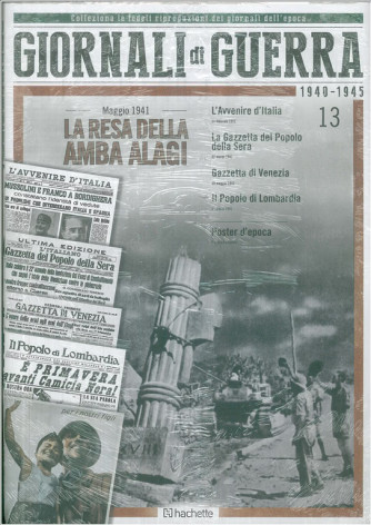 GIORNALI DI GUERRA 1940 - 1945 - N.13 - LA RESA DELLA AMBRA ALAGI - MAGGIO 1941