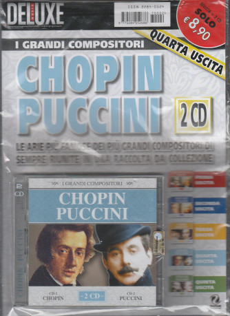 Doppio CD " Igrandi compositori" Chopin e Puccini