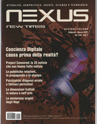 Nexus New Times (ediz.italiana) bimestrale n. 126 Febbraio 2017