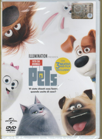 DVD PETS vita sa animali - Regista: Chris Renaud, Yarrow Cheney