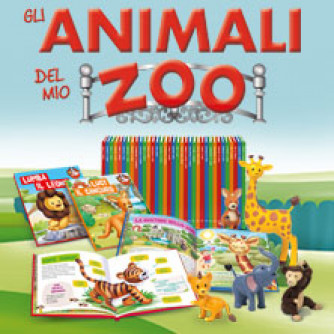 Animali dello zoo - n.7 - Bongo lo scimpanzé - settimanale - 07/11/2023 - copertina rigida