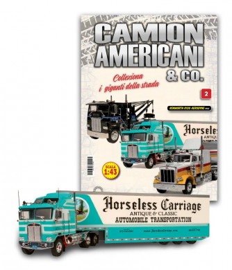 Camion Americani & Co. (2004) scala1:43 - 2° uscita Kenworth K100 Aerodyne (1976)