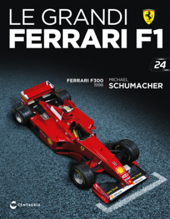 Le grandi Ferrari F1 - Ferrari F300 - Michael Schumacher - 1998 - 24°Uscita - 29/11/2023