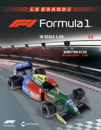 Le Grandi Formula 1 - BENETTON B190 - Nelson Piquet - 1990 - Nº49 del 10/01/2023 - Periodicità: Quindicinale - Editore: Centauria