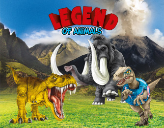 Bustina Legend of Animals Dino Transbot