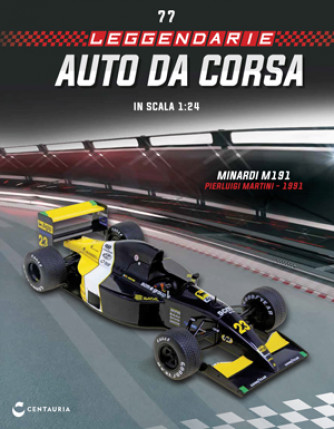 Leggendarie auto da corsa - Le Grandi Formula 1 - MINARDI M191 - Pierluigi Martini - 1991 - Uscita n.76 - 14/03/2024 - Editore: Centauria