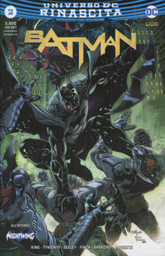 BATMAN #2 (115) - DC Comics lion