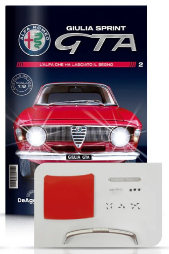 Costruisci Giulia Sprint GTA (2024) scala 1:8 - 2° uscita