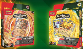 Mazzi Pokémon Lotte Deluxe: Ninetales-ex & Zapdos‑ex