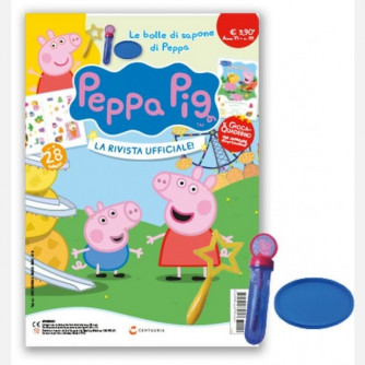 Peppa Pig - La Rivista Ufficiale! Uscita N° 119 + Le bolle di sapone di Peppa