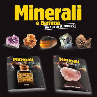 Minerali e Gemme da tutto il Mondo - Calcedonio Grigio - Uscita n.117 - 19 Aprile 2025 - Settimanale