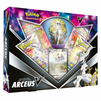 Set Carte Pokemon con Statuina "Arceus V" Italiano