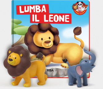 Gli animali del mio Zoo / vol. 1 Il leone + elefantino RBA Italia