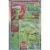 Copertina DVD I Dvd Kids Di Sorrisi con Grinch, titolo in evidenza e immagini natalizie