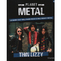 Planet Metal -Thin Lizzy- n. 47 - settimanale -12/8/2023 - copertina rigida