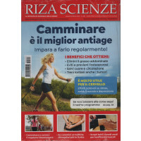 Riza Scienze - Camminare è il miglior antiage - Uscita n.401 - 8 Marzo 2025 - Bimestrale