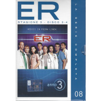 I dvd di Sorrisi collection n. 11 - In prima linea con i medici di ER - 8° uscita + doppio dvd - 15/2/2022 - settimanale