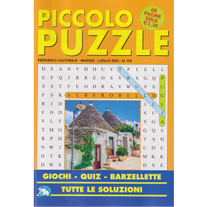 Piccolo puzzle - n. 103 - maggio - luglio   2024 - 68 pagine