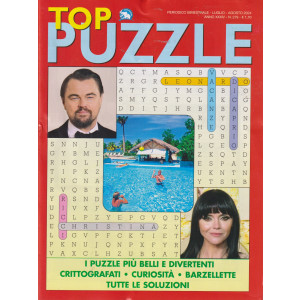 Top puzzle - n. 279- bimestrale -luglio - agosto   2024