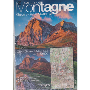 Meridiani Montagne - Gran  Sasso e Majella - n. 56 - semestrale - 1/7/2018